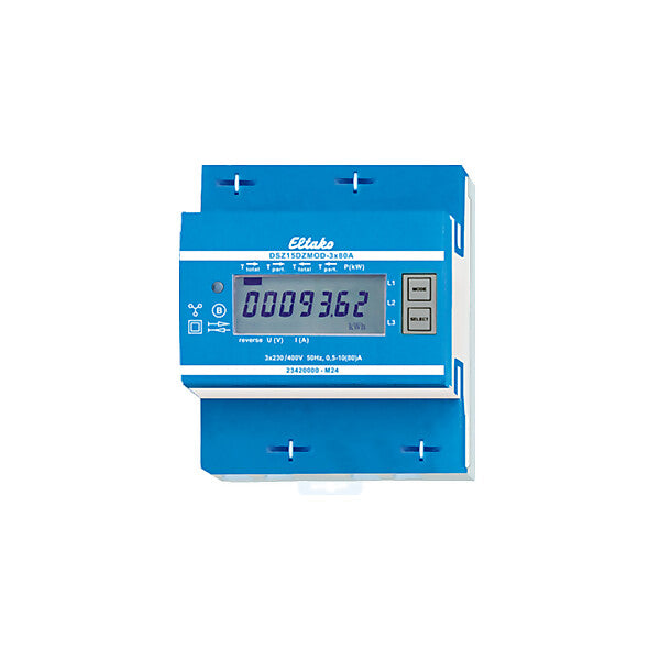 Eltako Zweiweg-Drehstromzähler Modbus DSZ15DZMOD-3x80A MID